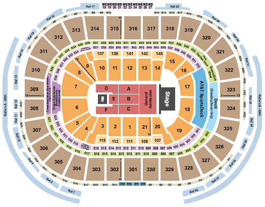 TD Garden Bruce Springsteen Seating Chart